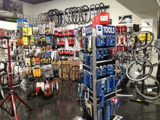 Parts, tires, tubes, etc.