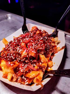 Bourbon Bacon Fries