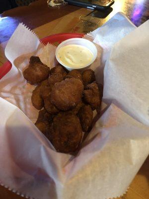 Fried mushrooms