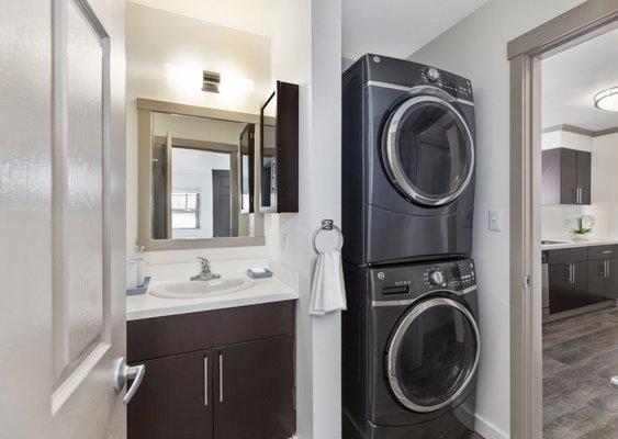 Bathroom and Washer/Dryer