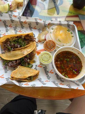 Birria tacos