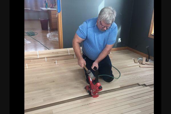 Hardwood floor repair in Rochester, MN