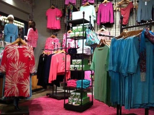 Lilly Pulitzer is carried at Bink's Outfitters in Franklin