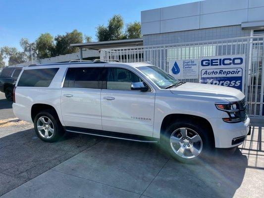 My (new to me) Certified Preowned Chevy Suburban.