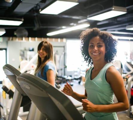 Treadmill, elliptical, stair steppers, and bikes give us cardio options to ensure a great calorie burn and endorphin rush.