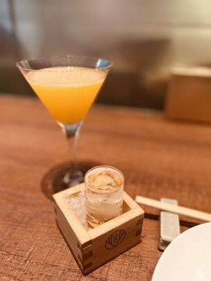 Rei mizuna (signature cocktail menu)