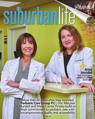 PCG on the cover of Suburban Life Magazine