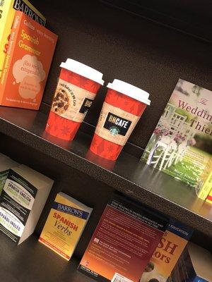 Starbucks and books