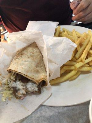 Spicy Gyro Wrap