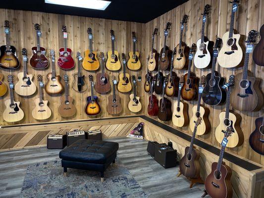 Guitar wall