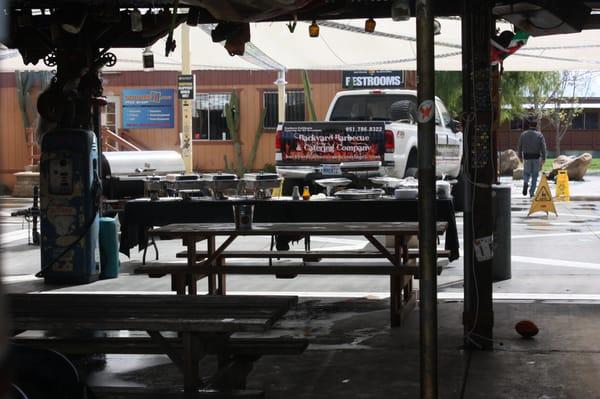 Lake Elsinore Skydive - what's better than getting some BBQ after upcoming out of a perfectly good airplane!