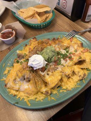 Chicken nachos