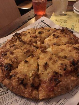 Mac n cheese pizza