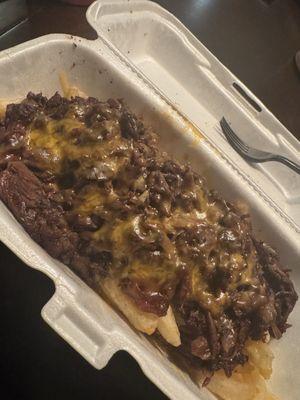 Oxtail Ox-Tail Cheddar Cheese Frieswith Fries Midnight Delight