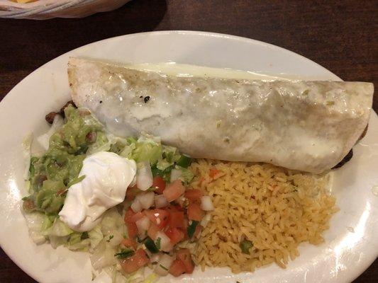 Adobo Pork Burrito, not bad!