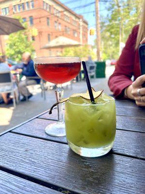 Ohio city martini & the greener side of life