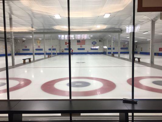 The gorgeous and well maintained ice