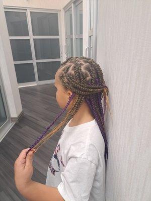 Single extension braids