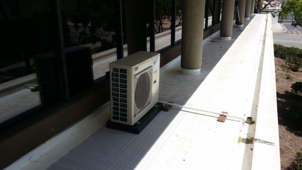 Ductless Mini-Split System Installed