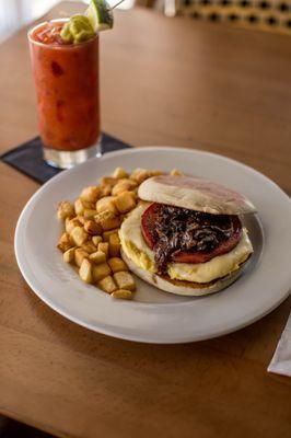 portuguese breakfast sandwich