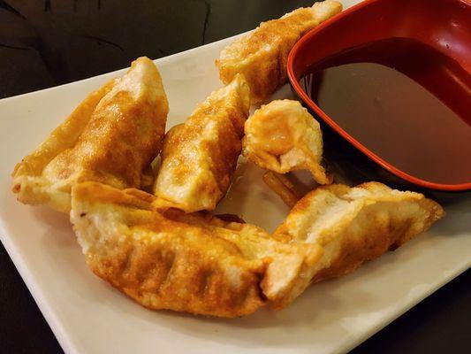 Fried pork dumplings