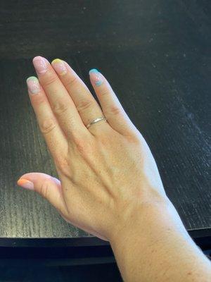 Another photo of gel nails by Theresa 6/8/2022