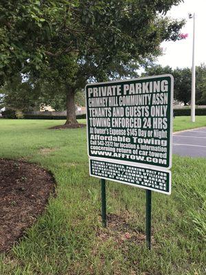 Parking restricted