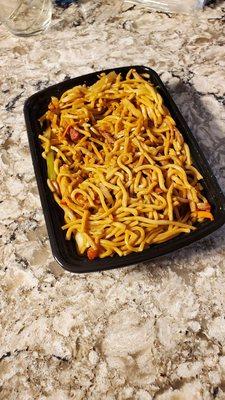 Roast pork lo Mein