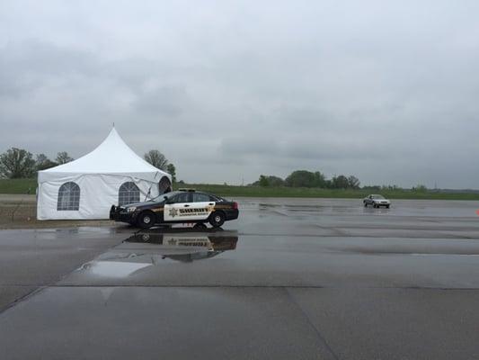 Katie Pikkarainen State Farm sponsored a Teen Distracted Driving event put on by the Livingston County Sheriff's Department 5/16/15