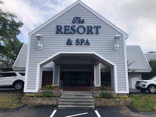 We are located inside The Emerald Resort: Irish Village/HyPort Conference Center/Atlantis Sports Club, in Cape Cod