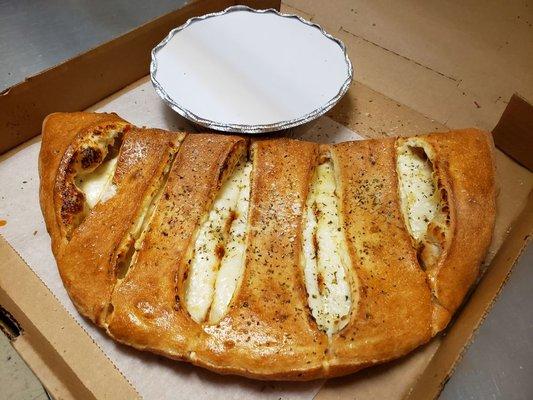 Large cheese Calzone