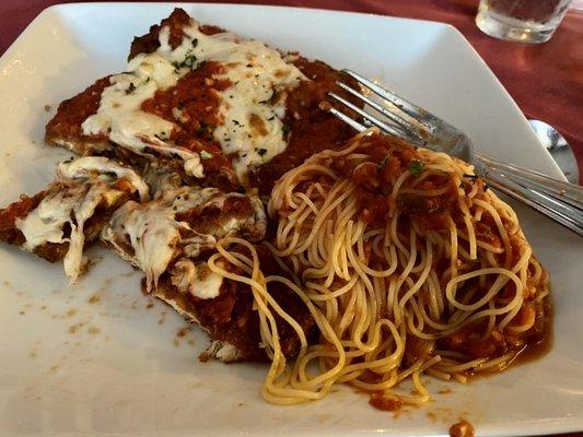 Chicken parmigiana