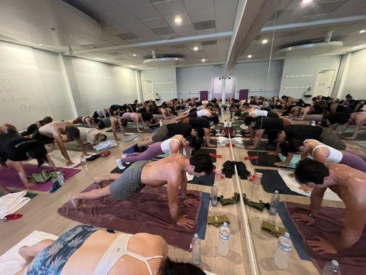 Pilates classes ranging from Classic to Inferno, with fun, upbeat music