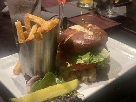 Truffle burger