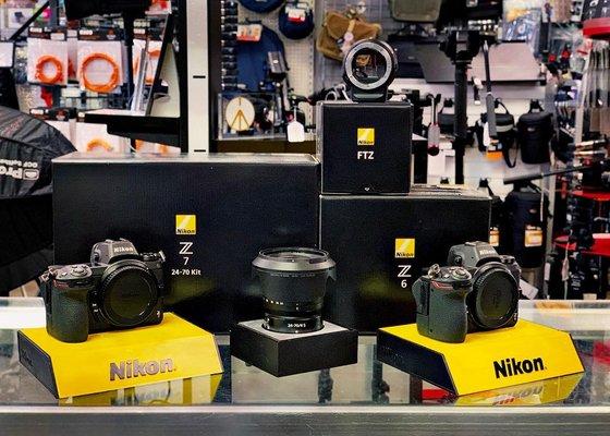 Nikon Z7 and Z6 for sale and rental.