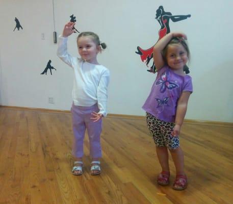 Youngest dancers in Danceology.