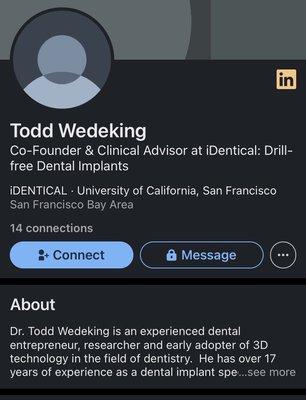 Todd Wedeking, DDS