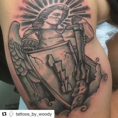 attoo done by Woody