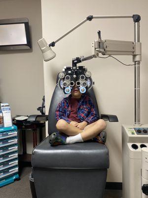 Best optometrist for my little man.