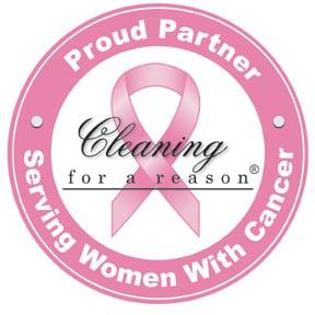 We are proud to be partnered with Cleaning For a Reason to help women battling cancer.