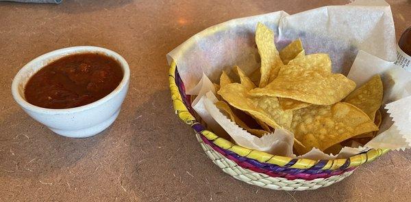 Chips and salsa