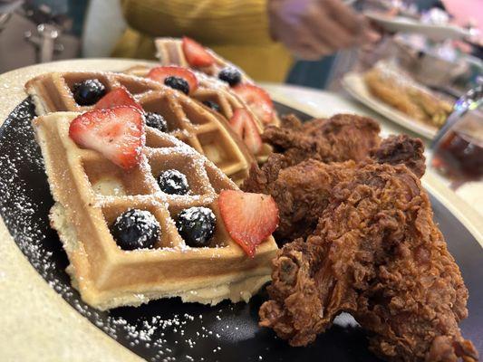 Chicken and Waffles