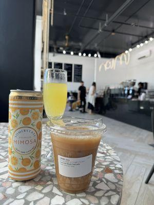 Mimosa & Black Tea Latte