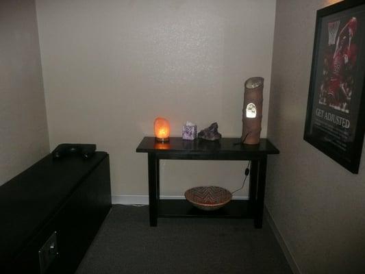 One of our private therapy rooms.