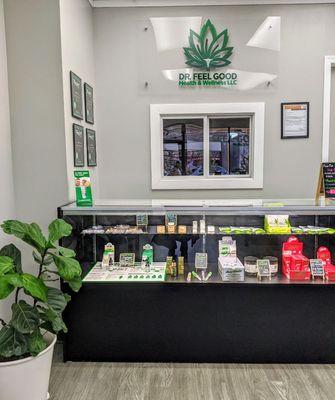 We offer local as well as international CBD and hemp products.