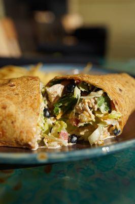 The Maui Wowie Chicken Wrap