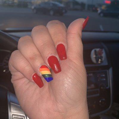 Pride nails ‍