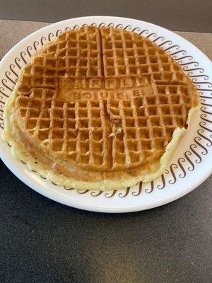 The infamous waffle from WH