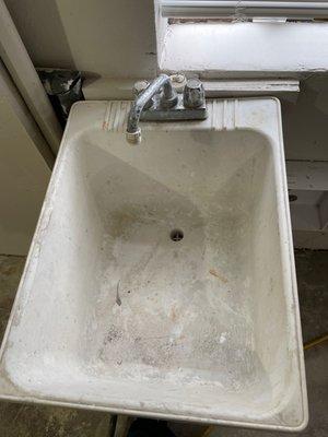 Sink that wasn't clean