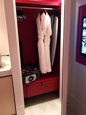 Soft robes & cool closet